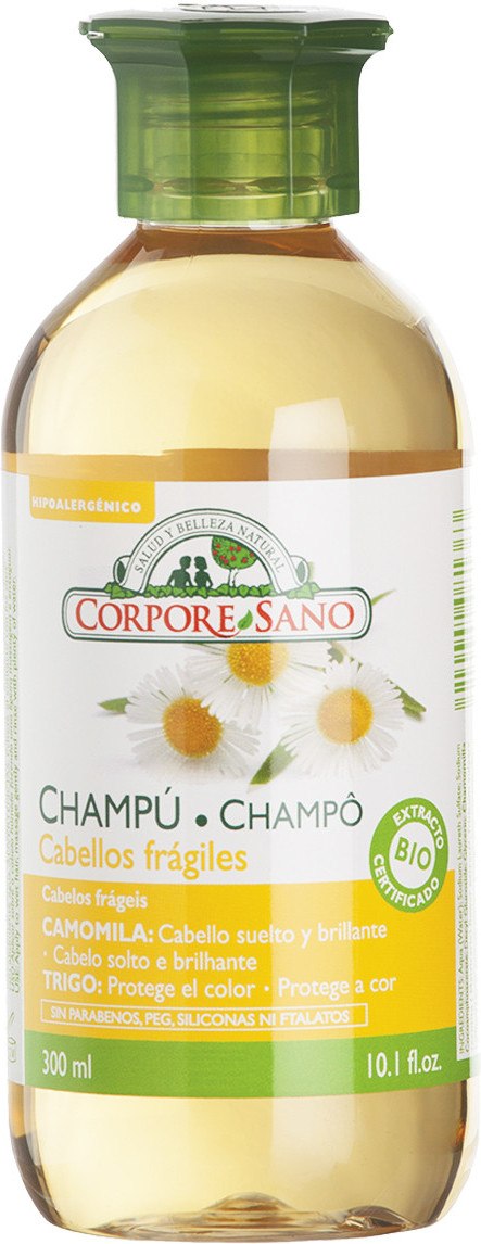 Corpore Sano Champu Cabellos Rubios Fragiles 300 Ml Bio Corpore Sano Champu Cabellos Rubios Fragiles 300 Ml Bio