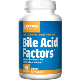 Jarrow Formulas Bile Acid Factors 90 Caps