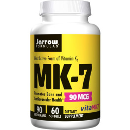 Jarrow Formulas Vitamina K2 Mk-7 90mcg 60 Perlas