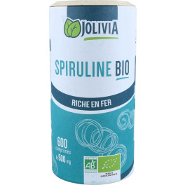 Jolivia Espirulina Bio Ab 600 Comp De 500mg