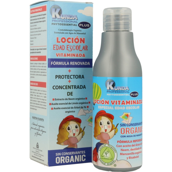 Kunda Antiparasitaire Vitamine Lotion Scolaire 250 Ml
