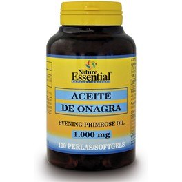 Nature Essential Aceite De Onagra 1000 Mg (10% Gla) 100 Perlas