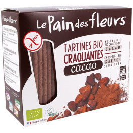 Le Pain Des Fleurs Tostadas Crujientes De Cacao Bio Sin Gluten 160 G