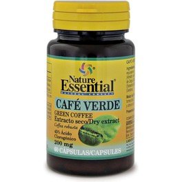 Nature Essential Cafe Verde 200 Mg Ext Seco 45% 60 Caps