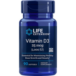 Life Extension Vitamina D3 1000 Iu 90 Perlas