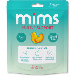 Mims Gominolas De Apoyo Inmunológico Para Adultos 35 Unidades (naranja - Limón)