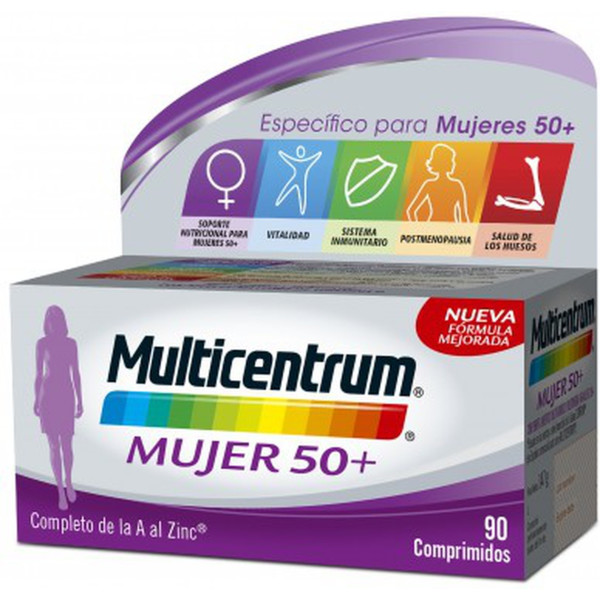 Multicentrum Mujer 50+ 90 Comp