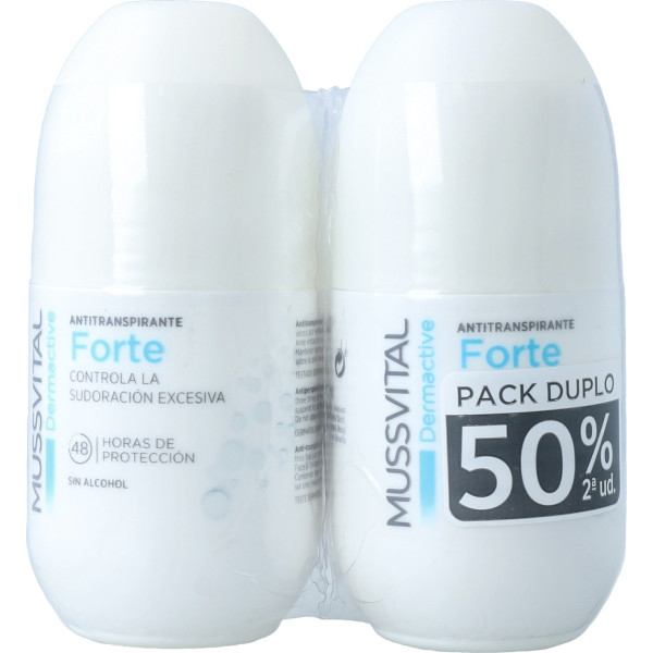 Mussvital Pack Duplo Desodorante Forte 2 Unidades De 75ml