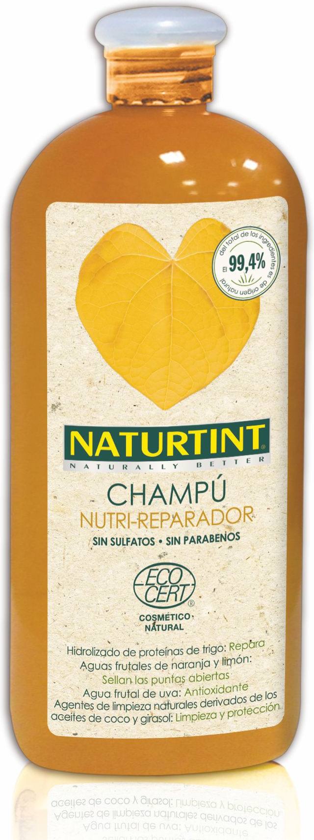 Naturtint Champu Nutri-reparador 330ml. Naturtint Champu Nutri-reparador 330ml.