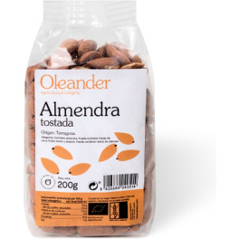 Oleander Almendra Tostada Con Piel Bio 200 G