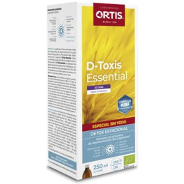 Ortis D-toxis Essential Bio Sin Yodo 250 Ml (manzana)