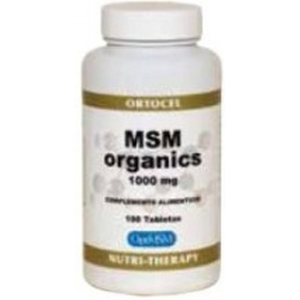 Ortocel Nutri Therapy Msm Organics 100 Comp De 1000mg
