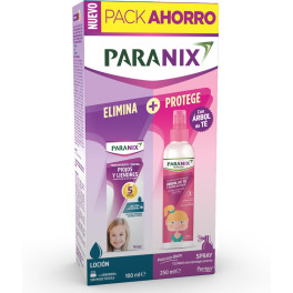 Paranix Pack Loción + árbol De Té Niña Contra Piojos Y Liendres 100 Ml + 250 Ml