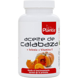 Plantis Aceite De Calabaza+selenio+vitamina E 180 Caps