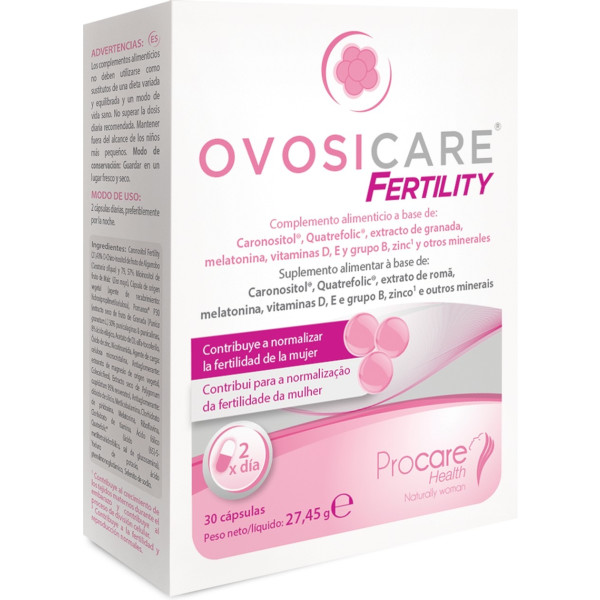 Procare Health Ovosicare Fertility 30 Caps
