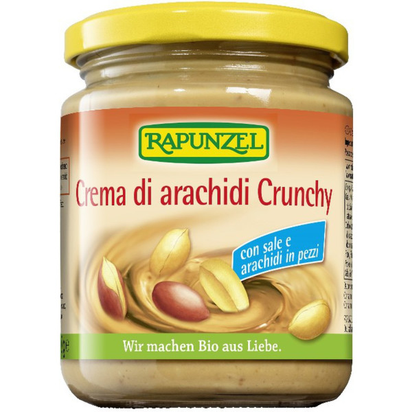 Rapunzel Crema De Cacahuete Crunchy Con Sal 250 G