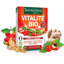 Santarome Vitalidad Bio 30 Caps Vegetales