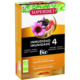 Superdiet Inmunidad 4 Bio 20 Ampollas De 15ml