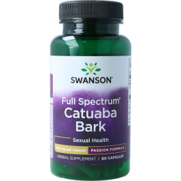 Swanson Corteza De Catuaba. 465 Mg 60 Caps