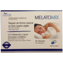 Vaminter Melatomix Melatonina (+lupulo+pasiflora+escholtzia) 30 Caps