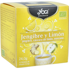 Yogi Jengibre Limón 24 G