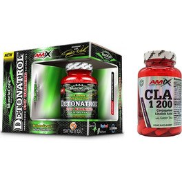 Pack REGALO Amix MuscleCore Detonatrol Fat Burner 90 caps + CLA 30 caps