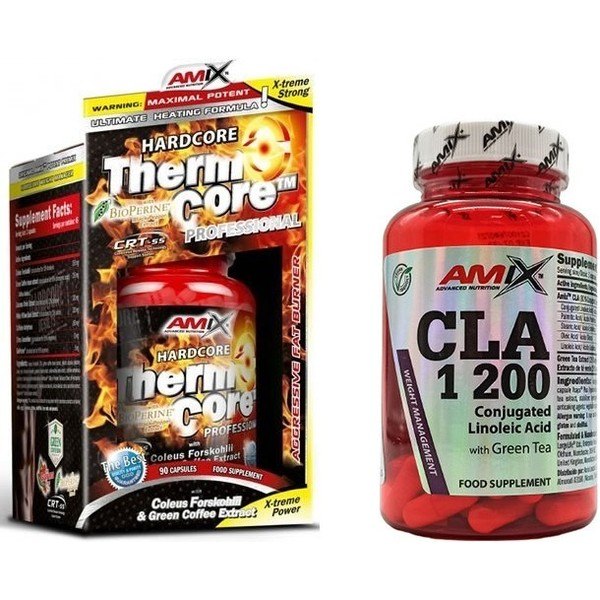 Pack REGALO Amix Thermocore 90 Cápsulas + CLA 30 caps