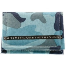 John Smith Cartera B-19201 Camuflaje Azul