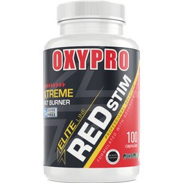 Oxypro Nutrition Red Stim - Fat Burner - Quemagrasas Extra Fuerte 100 Capsulas