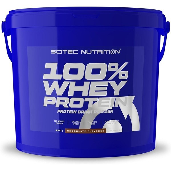 Scitec Nutrition 100% Whey Protein con aminoacidos adicionales 5 kg