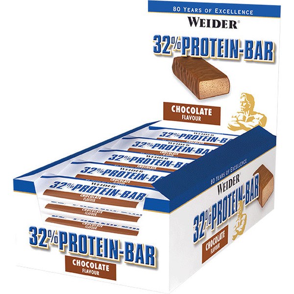 Weider 32% Protein Bar 24 barritas x 60 gr