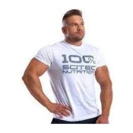 Scitec Nutrition Camiseta Hombre Blanco