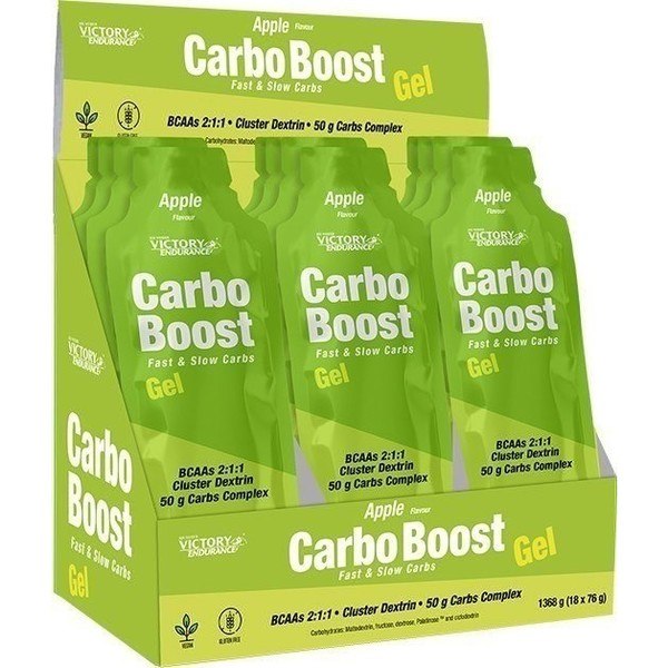 Victory Endurance Carbo Boost Gel 18 Geles X 76 Gr