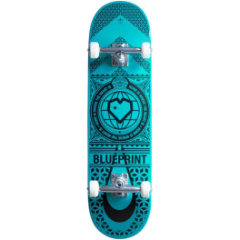 Blueprint Home Heart 8.25" Complete Skateboard - Unisex