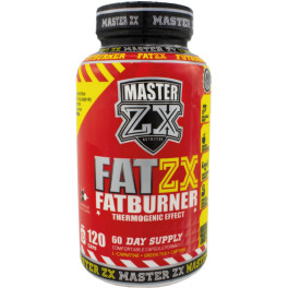 Master Zx Fatzx Fatburner Thermogenic Effect - 120 Cápsulas