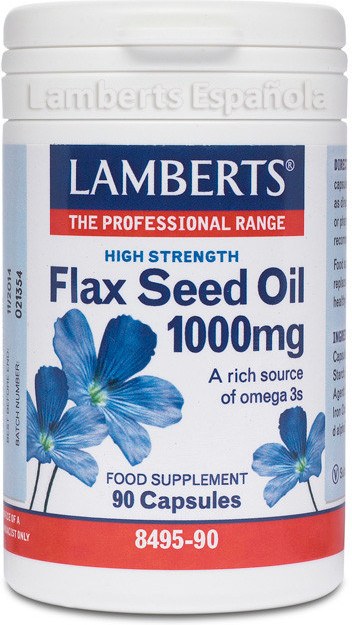 Lamberts Aceite De Semillas Lino 90 Caps Lamberts Aceite De Semillas Lino 90 Caps