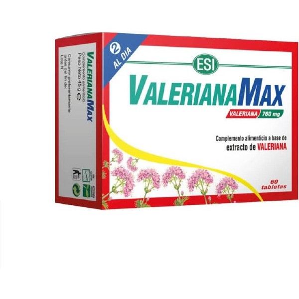 Trepatdiet Valerianamax 760 Mg 60 Tabs