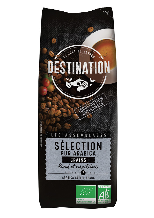 Destination Cafe En Grano Seleccion 100 Arabica Bio 250 Gr Bulevip 