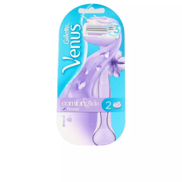Gillette Venus Breeze Comfortglide Máquina + 2 Recambios Unisex
