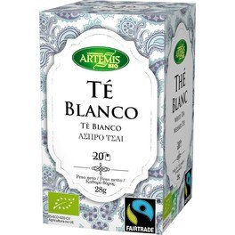 Artemis Bio Te Blanco Fair Trade Eco Bolsitas 20 Filtros