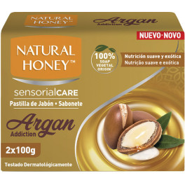 Natural Honey Elixir De Argan Pastilla De Jabón 2 X 100 Gr Unisex