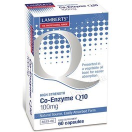 Lamberts Co-enzima Q10 100 Mg 60 Caps