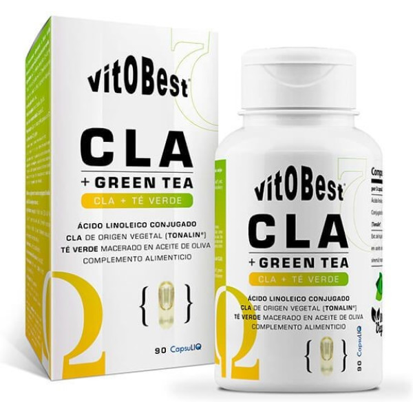 Vitobest Cla + Green Tea 90 Perlas