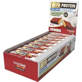 Bestdiet Choco Snack Keto Protein 24 Barritas X 35 Gr