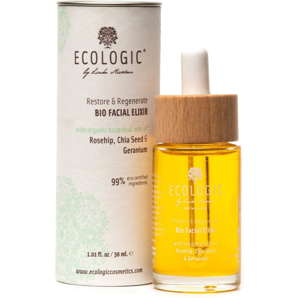 Ecologic Cosmetics Bio Facial Elixir Restore & Regenerate 30 Ml Donna