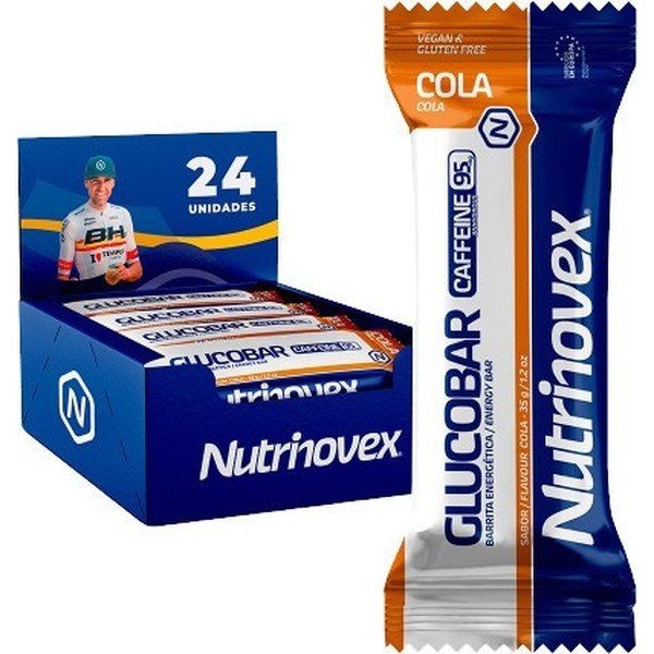 Nutrinovex Glucobar con Taurina 24 barrette x 35 gr