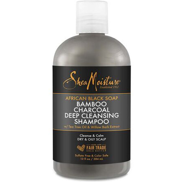 Shea Moisture Champú African Black Soap 384 Ml