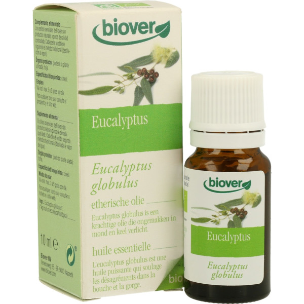 Biover Eucalyptus Globulus Aceite Esencial Bio 10 Ml