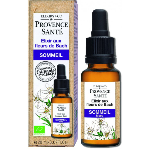 Provence Sante Elixir Fores De Bach Dormir 20 Ml De Elixir Floral