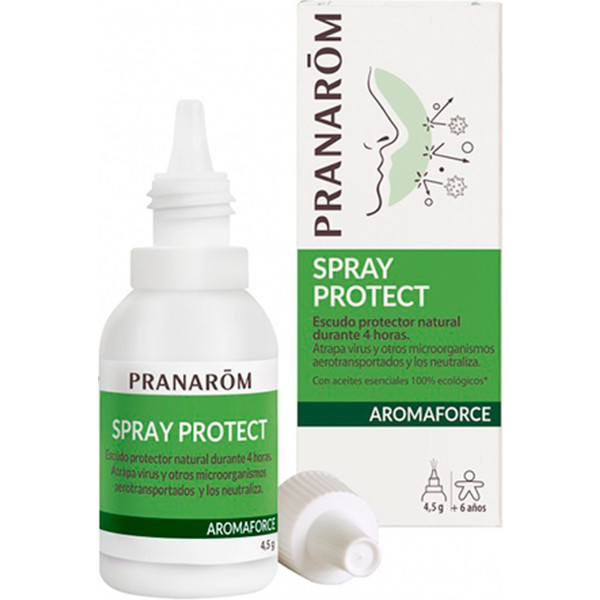 Pranarom Aromaforce Spray De Protección Nasal 4.5 G (eucalipto - Menta)